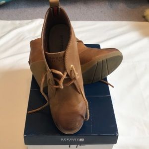 Sperry Harlow Cognac bootie size 7.5